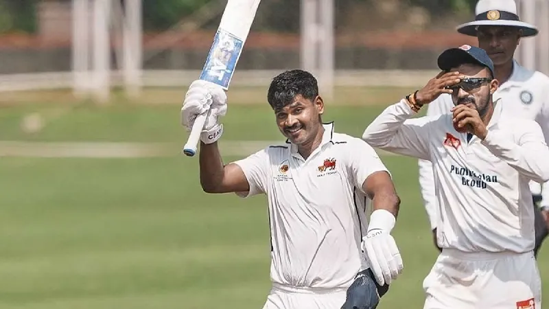 Ranji Trophy 2024-25 Shreyas Iyer smashes third first-class double hundred