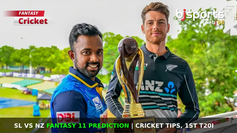 SL vs NZ Dream11 Prediction, Fantasy Cricket Tips, Predicted Playing XI, Pitch Report & Injury Updates For 1st T20I