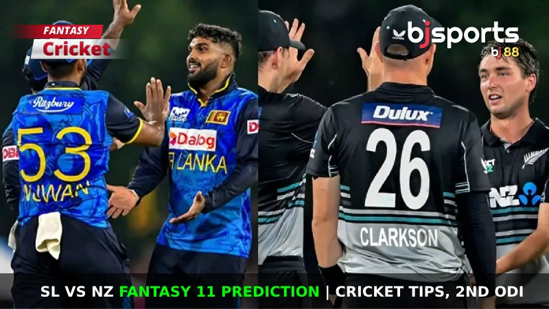 SL vs NZ Dream11 Prediction, Fantasy Cricket Tips, Predicted Playing XI, Pitch Report & Injury Updates For 2nd ODI