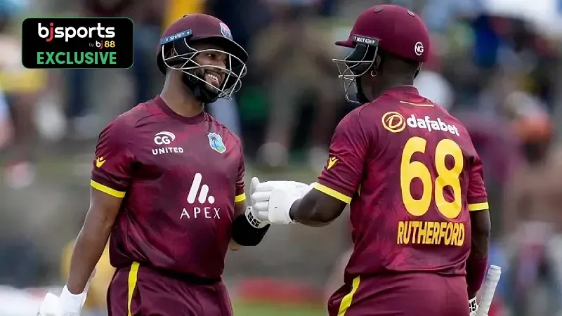 Predicting West Indies' Playing XI for their 3rd ODI against England 