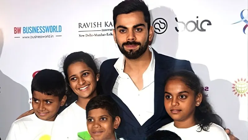 Virat Kohli's charity initiatives Who's benefitting