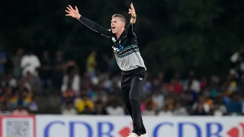 WATCH Lockie Ferguson’s stunning hat-trick shatters Sri Lanka’s middle order as New Zealand defend 108