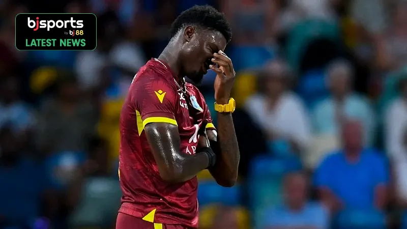 Watch Alzarri Joseph storms off field after disagreement with skipper Shai Hope