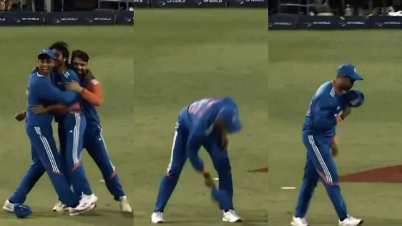 Watch Suryakumar Yadav picks up India cap from ground, kisses it out of respect during fourth SA T20I