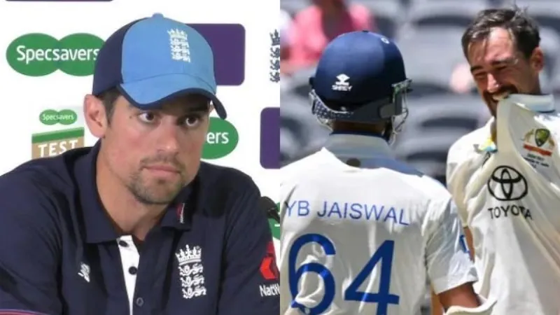 AUS vs IND: Alastair Cook lauds Yashasvi Jaiswal's 'bowling too slow' jibe against Mitchell Starc during Perth Test