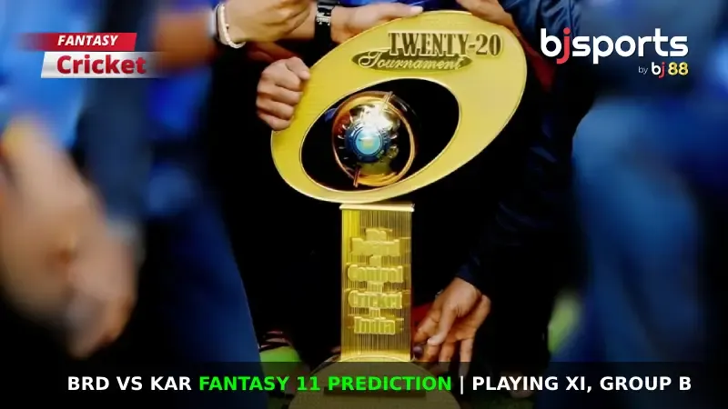 BRD vs KAR Dream11 Prediction, Fantasy Cricket Tips, Playing XI, Pitch Report & Injury Updates For Group B of Syed Mushtaq Ali Trophy, 2024