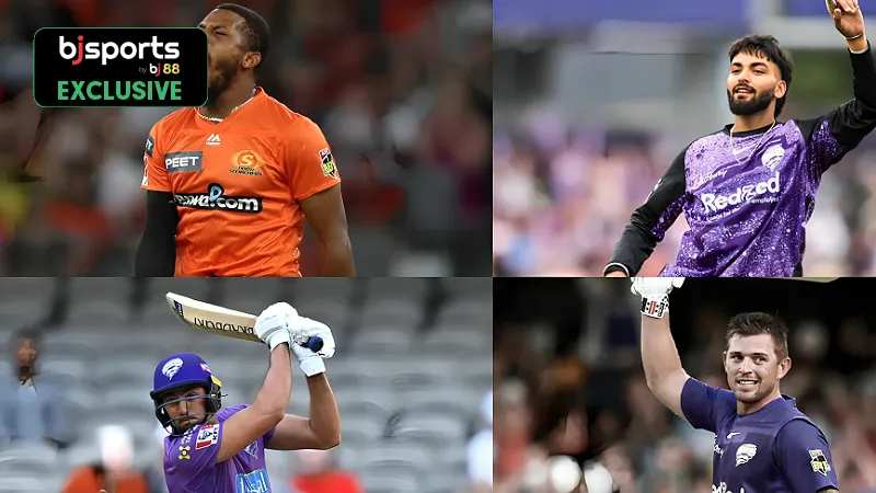 BBL 2024-25: Predicting Hobart Hurricanes' playing XI for their clash against Sydney Sixers