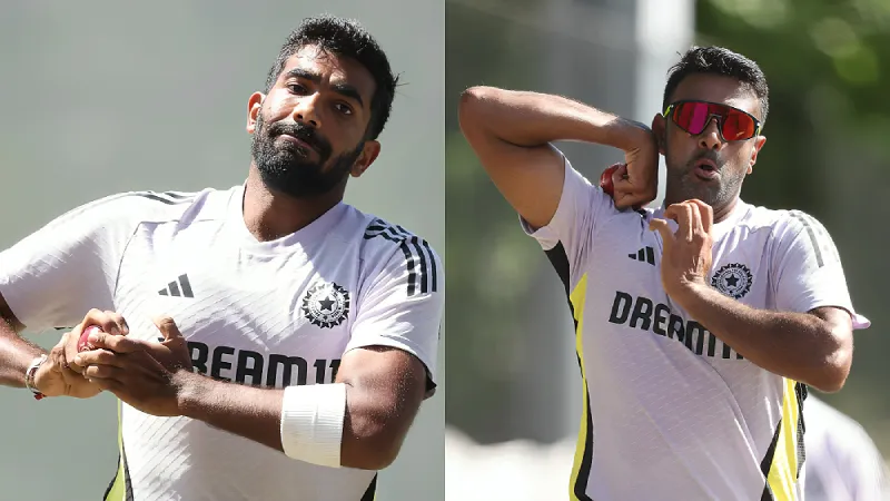 Jasprit Bumrah and R Ashwin