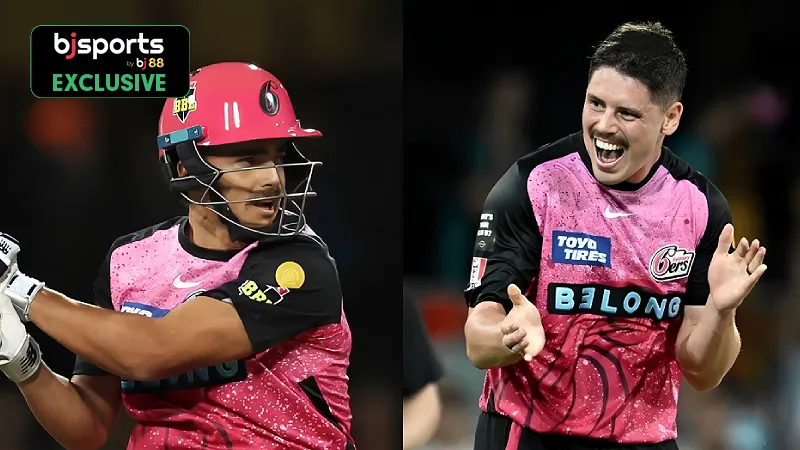 BBL 2024-25: Predicting Sydney Sixers' Playing XI for their clash against Melbourne Stars