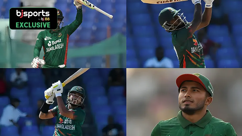 Predicting Bangladesh's Playing XI for their first T20I against West Indies 