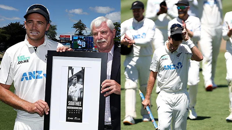 'Look forward to watching on as a fan' - Tim Southee bids emotional farewell to Test Cricket after Hamilton Test