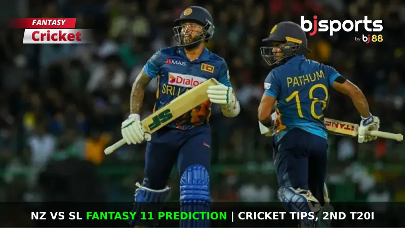 NZ vs SL Dream11 Prediction, Fantasy Cricket Tips, Playing XI, Pitch Report & Injury Updates For 2nd T20I