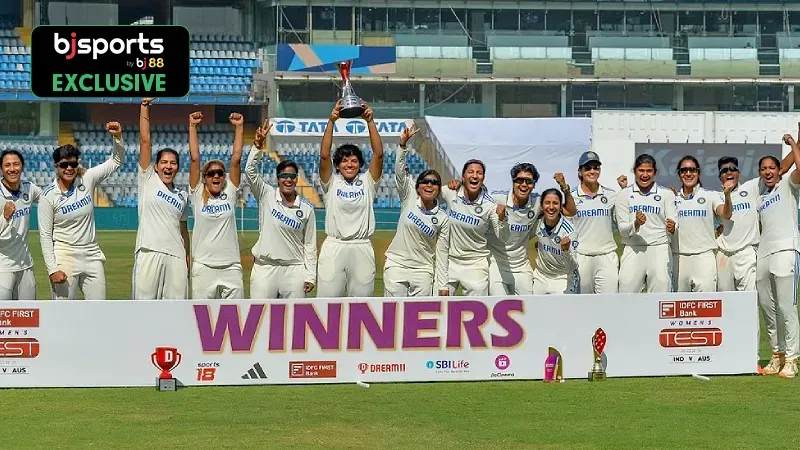 OTD - India Women's first Test win over Australia in 11 attempts was an assertive eight-wicket victory in Navi Mumbai