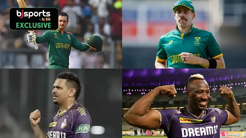 Predicting Kolkata Knight Riders' four overseas players for their Playing XI