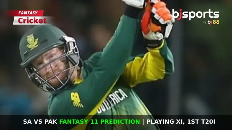 SA vs PAK Dream11 Prediction, Fantasy Cricket Tips, Playing XI, Pitch Report & Injury Updates For 1st T20I