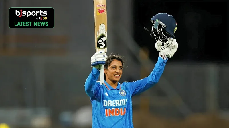 Stats: Smriti Mandhana scripts record for most women's ODI hundreds in a year