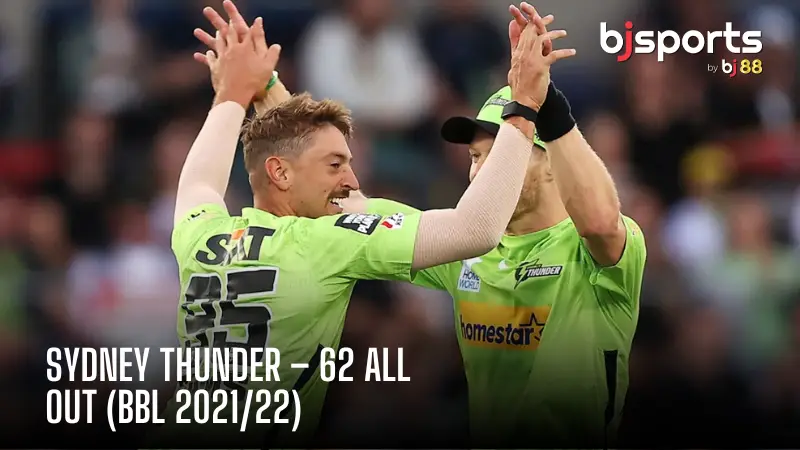 Historic Lowest Scores in BBL (Big Bash League): Teams That Hit Rock Bottom