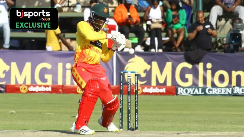 Predicting Zimbabwe's Playing XI for their second T20I against Pakistan