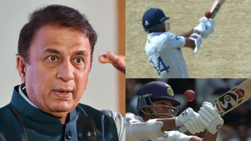 ‘This is an optical illusion’- Gavaskar disagrees with third umpire’s decision to give Yashasvi Jaiswal out