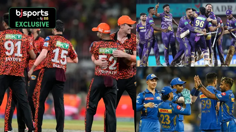 Top 3 teams with the strongest batting attack in IPL 2025