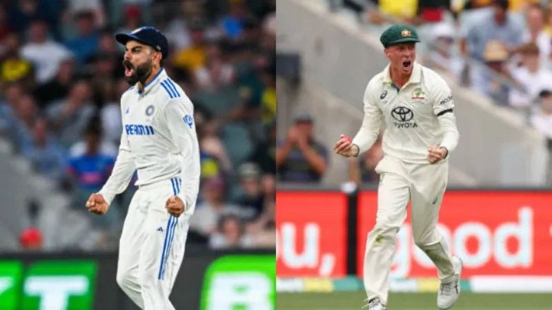 Virat Kohli serves verbal volleys to Nathan McSweeney during the Adelaide Test in the India vs Australia series. Witness the fiery exchange and key moments.