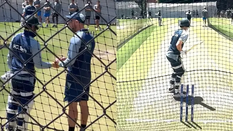 WATCH Injury scare for Australia as Steve Smith leaves practice session with pain