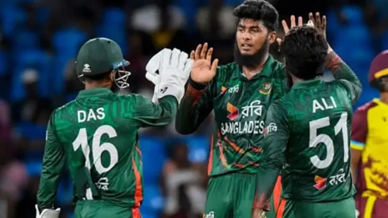 WI vs BAN 2024: Bangladesh complete clean sweep over West Indies with emphatic win in third T20I