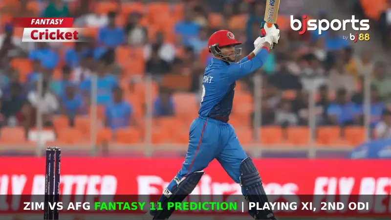 ZIM vs AFG Dream11 Prediction, Fantasy Cricket Tips, Playing XI, Pitch Report & Injury Updates For 2nd ODI