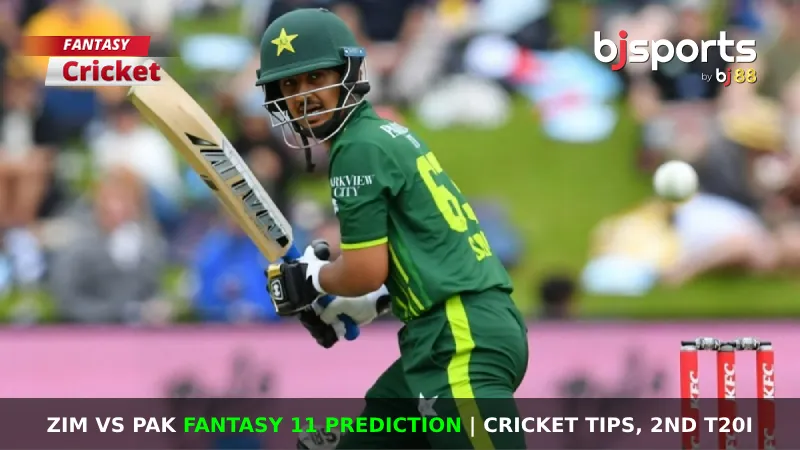 ZIM vs PAK Dream11 Prediction, Fantasy Cricket Tips, Playing XI, Pitch Report & Injury Updates For 2nd T20I