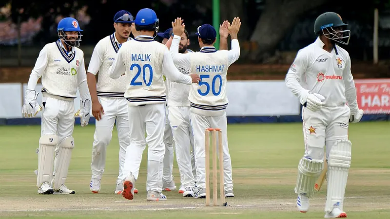 Zimbabwe, Afghanistan settle for dull draw in Boxing Day Test