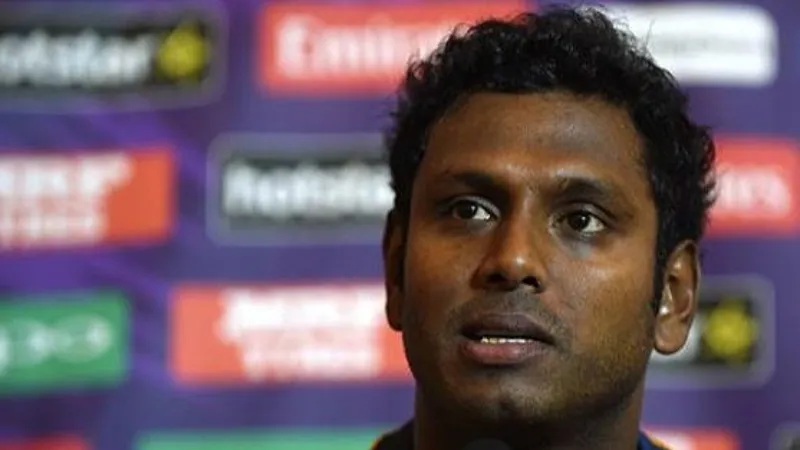 'Absolutely shocking' - Angelo Mathews left thinking with Sri Lanka playing only four Tests in 2025