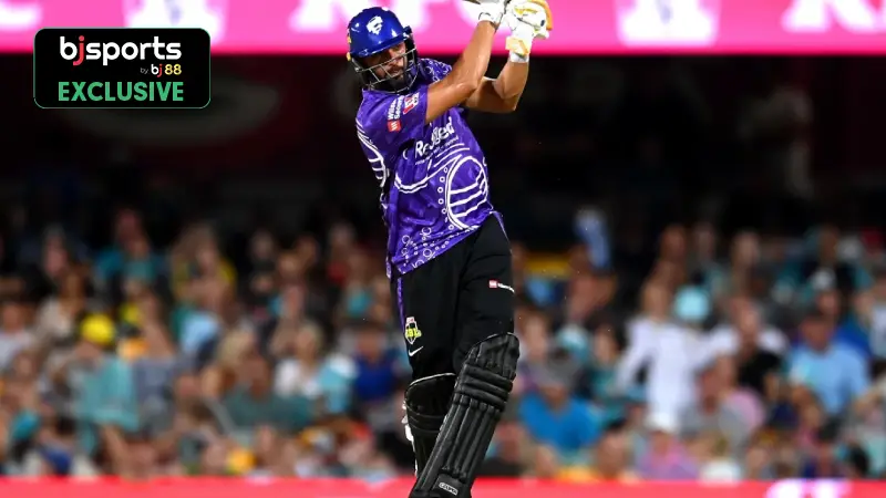 BBL 2024-25: Predicting Hobart Hurricanes' Playing XI for their clash against Sydney Thunder