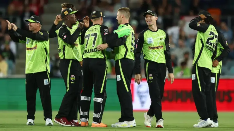 BBL 2024-2025: Match 27, THU vs HUR Match Prediction – Who will win today’s BBL match between THU vs HUR?