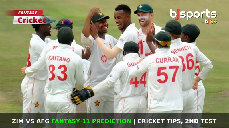 ZIM vs AFG Dream11 Prediction, Fantasy Cricket Tips, Predicted Playing XI, Pitch Report & Injury Updates For 2nd Test